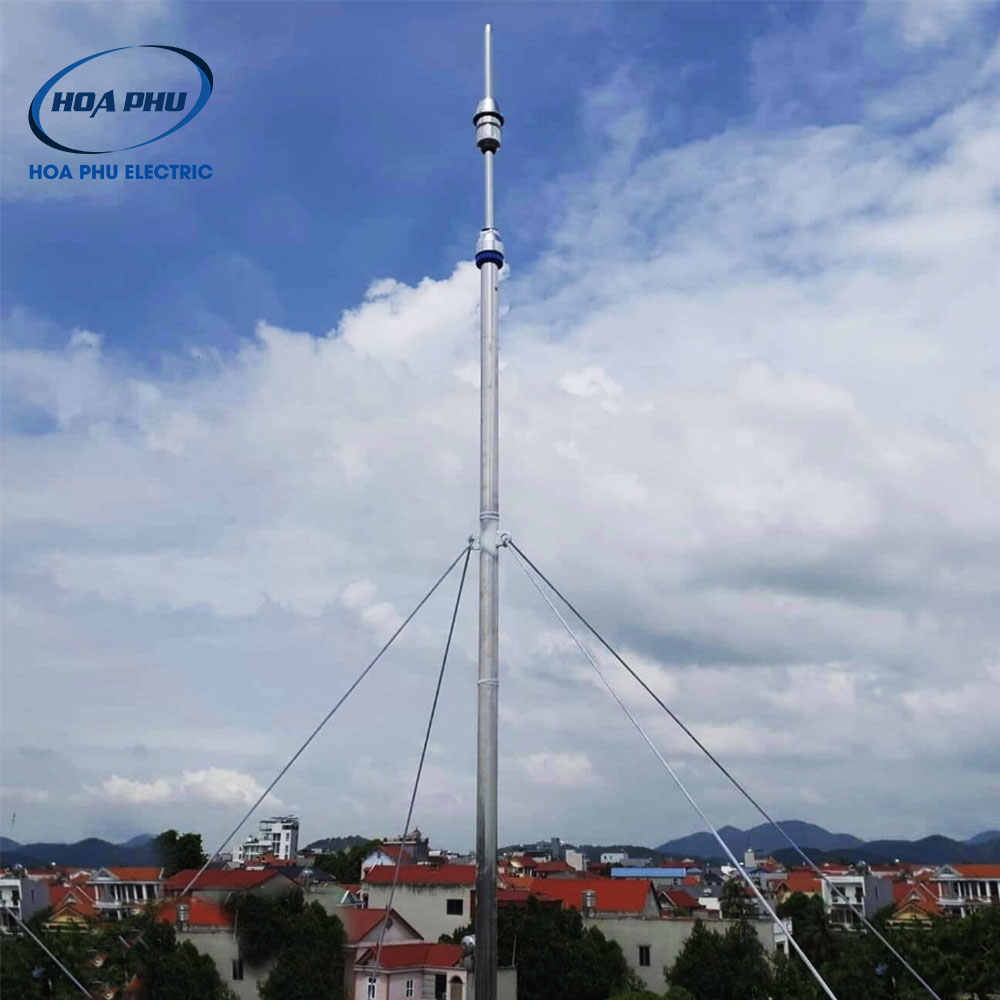 Lắp đặt kim thu sét