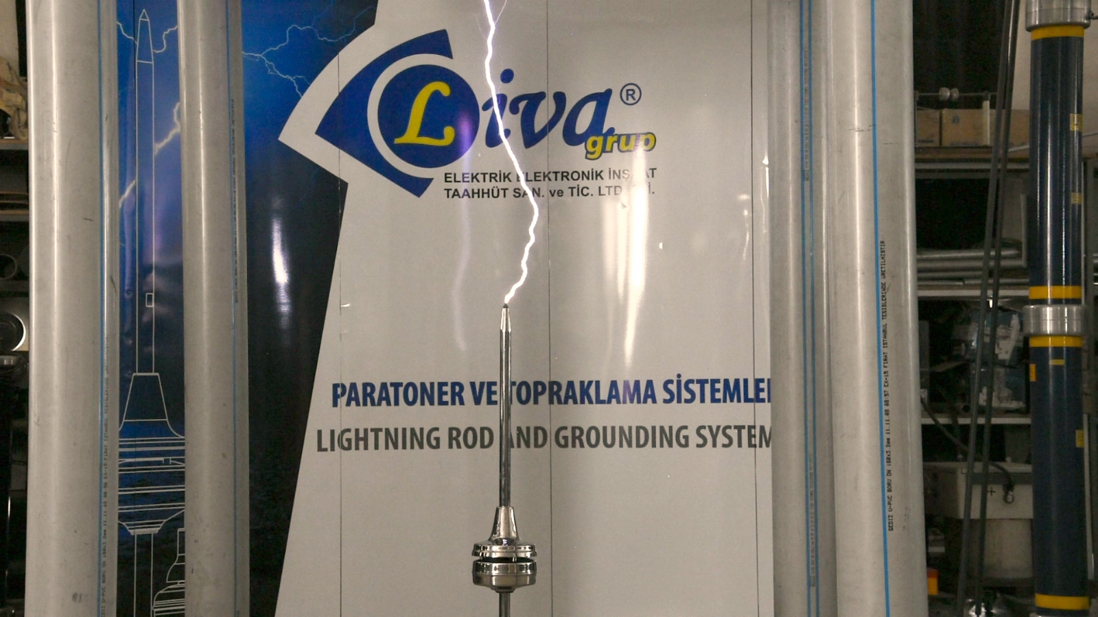 Khả năng thu sét của kim LIVA