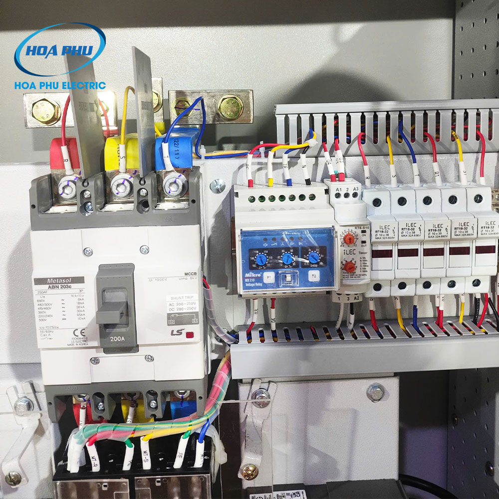 Tủ phân phối 3p 200a có bảo vệ điện áp mỉko