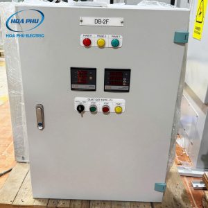 Tủ phân phối DB 3P 40A kết hợp điều khiển gió tươi