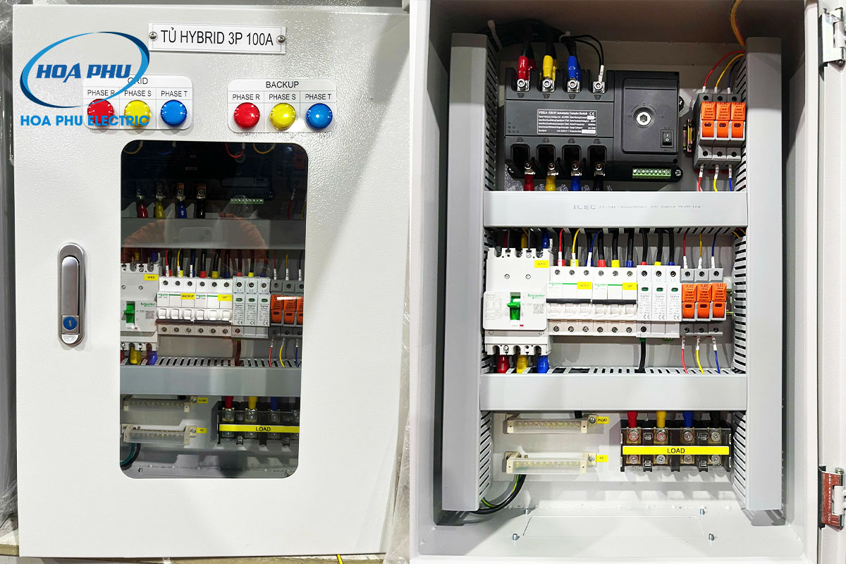 Tủ Hybrid 3P 12kw