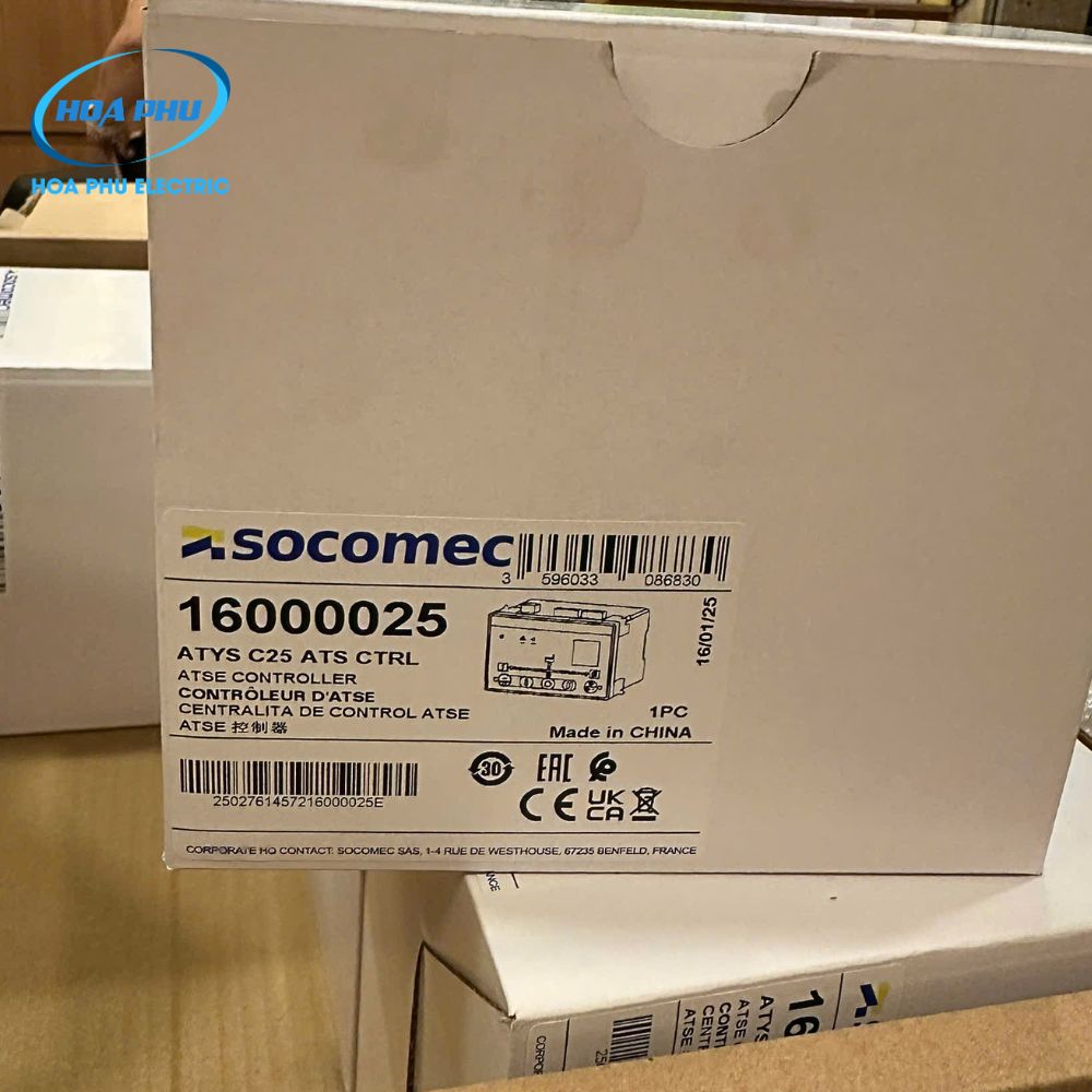SOCOMEC 16000025: BỘ ĐIỀU KHIỂN ATyS C25 - Ảnh 7