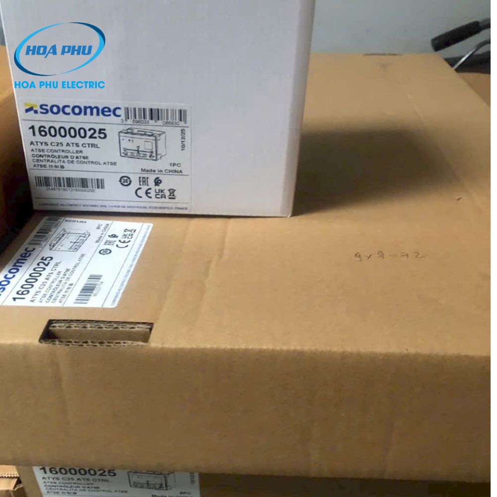 SOCOMEC 16000025: BỘ ĐIỀU KHIỂN ATyS C25 - Ảnh 4