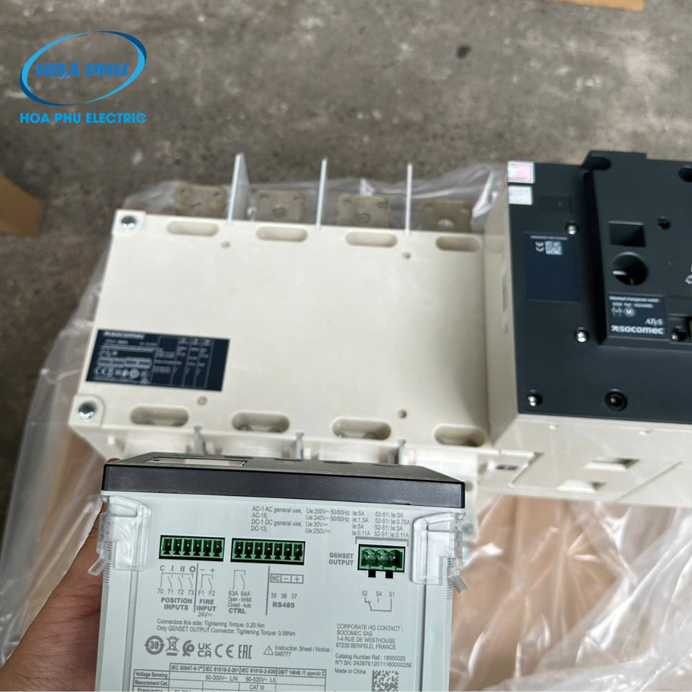 SOCOMEC 16000025: BỘ ĐIỀU KHIỂN ATyS C25 - Ảnh 8