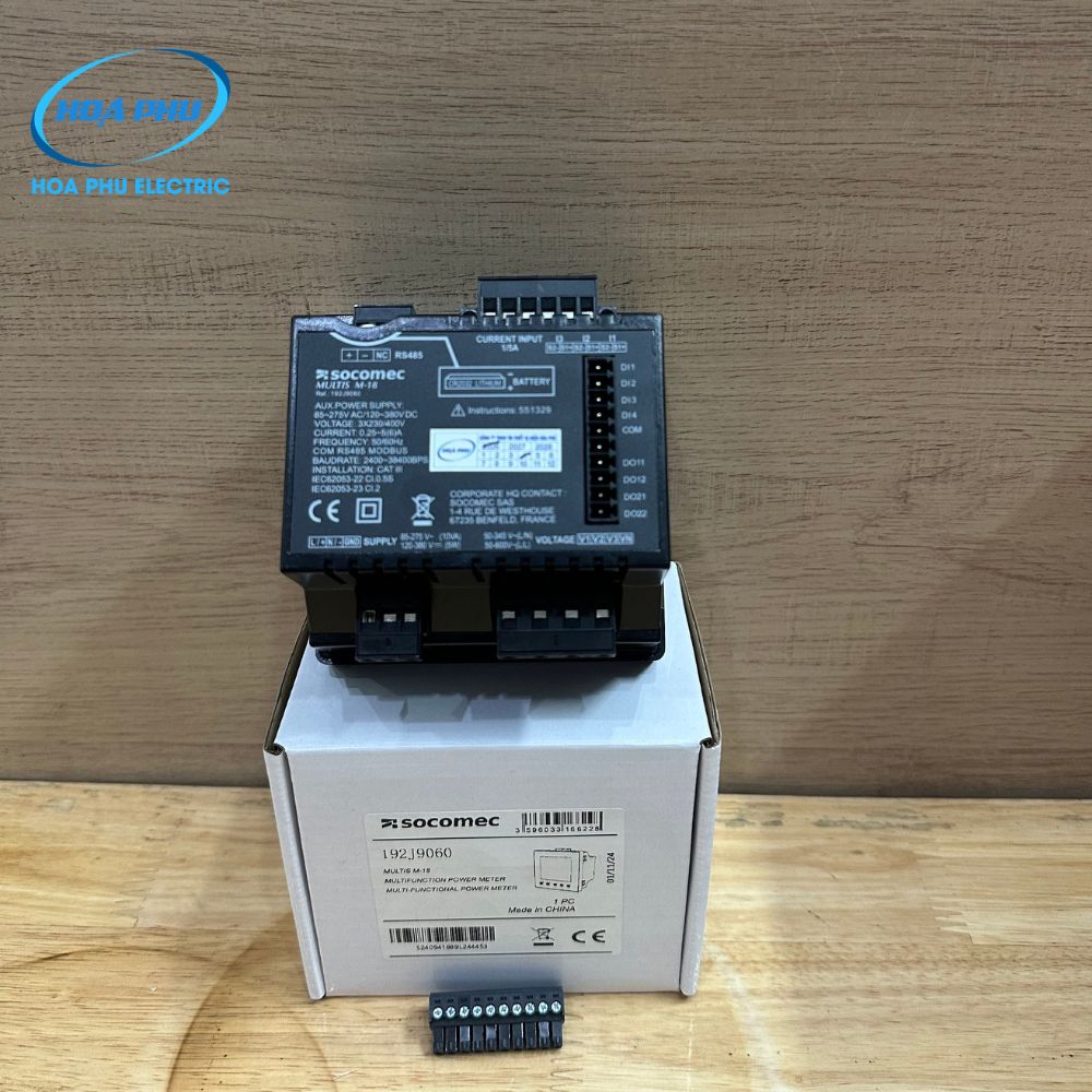 SOCOMEC 192J9060: ĐỒNG HỒ ĐA NĂNG MULTIS M18 - Ảnh 4