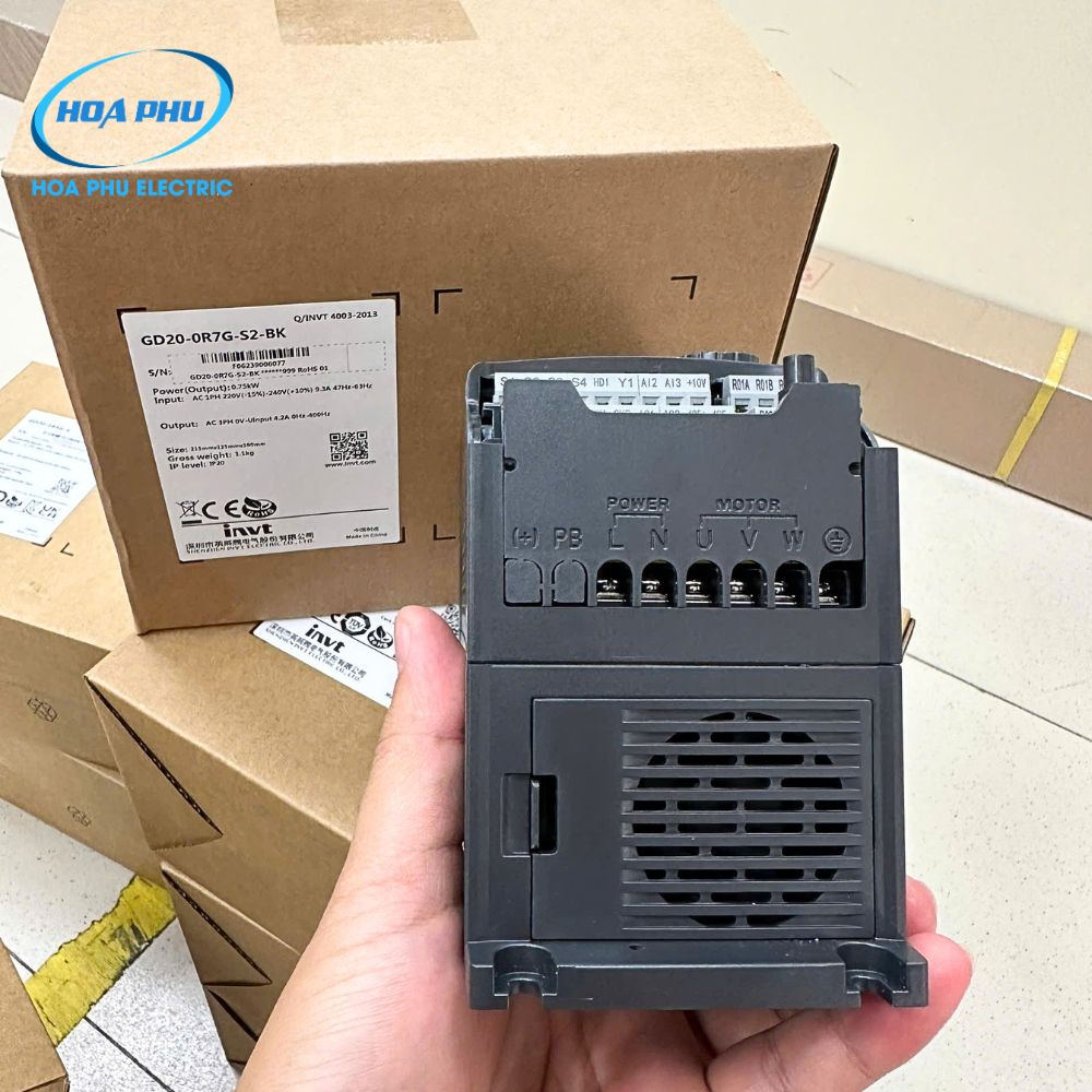 Biến tần GD20-0R7G-S2-BK