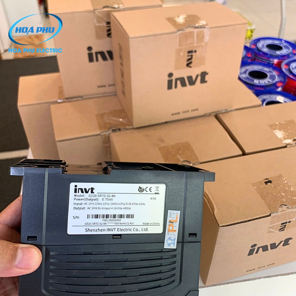 Biến tần GD20-0R7G-S2-BK