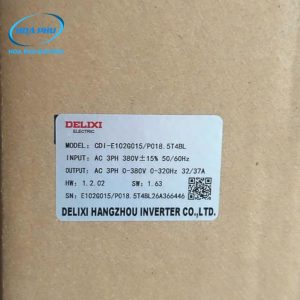 DELIXI CDI-E102G015/P018.5T4B:BIẾN TẦN 15KW/18.5KW 380V 3 PHA RA 3 PHA