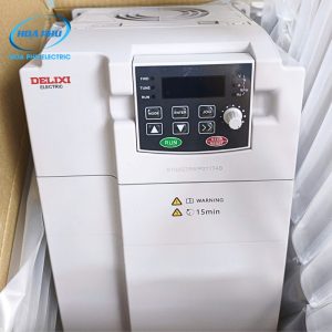 DELIXI CDI-E102G7R5/P011T4B:BIẾN TẦN 7.5KW/11KW380V 3 PHA RA 3 PHA