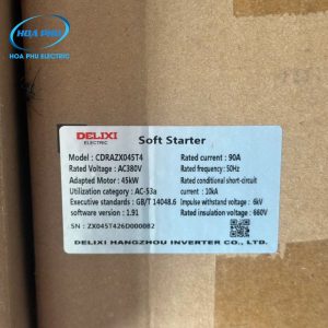DELIXI CDRAZX045T4:KHỞI ĐỘNG MỀM 45KW 380V 3 PHA