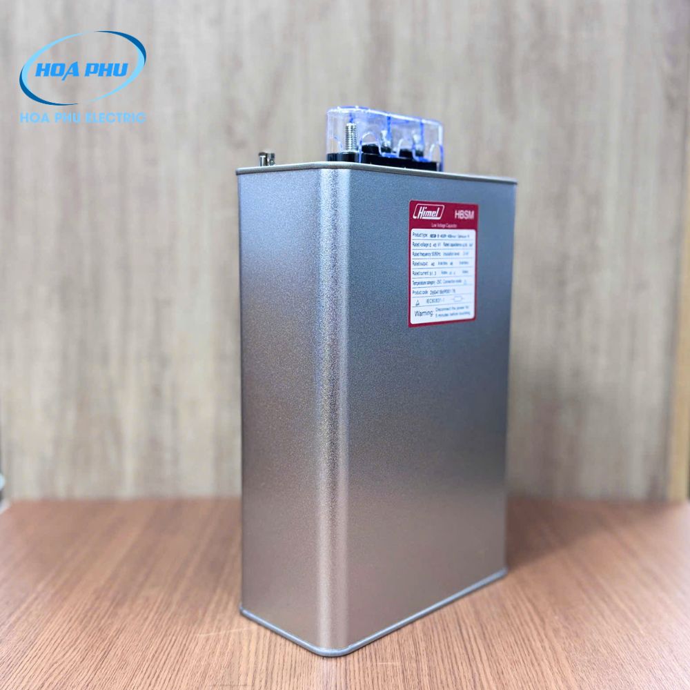 Himel HBSM00450002503D: Tụ bù tròn 3P 25kVAr 450V - Ảnh 2