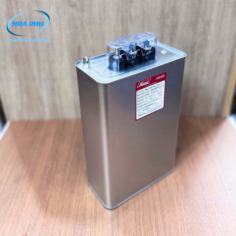 Himel HBSM00450002503D: Tụ bù tròn 3P 25kVAr 450V - Ảnh 3