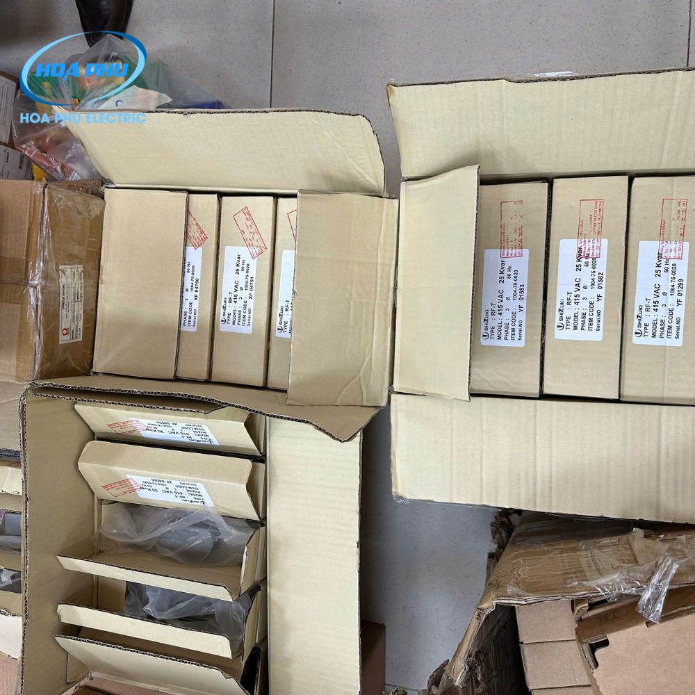 Shizuki RFT41525D1EX: Tụ bù dầu RTF 3P 415V 25kvar 50Hz - Ảnh 3