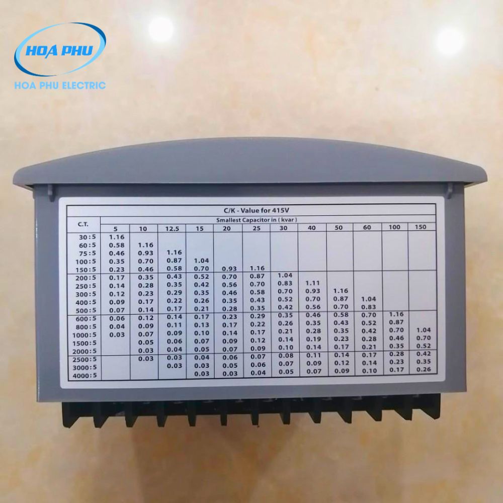 Shizuki MS-6Q-415-50: Bộ điều khiển tụ bù 6 cấp 415V - Ảnh 2