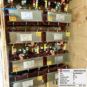 SHIHLIN SH-SR44020T-7: Cuộn kháng SH-SR 440V 7% dùng cho tụ 20kvar
