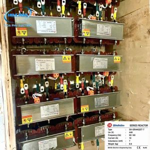 SHIHLIN SH-SR44025T-7: Cuộn kháng SH-SR 440V 7% dùng cho tụ 25kvar