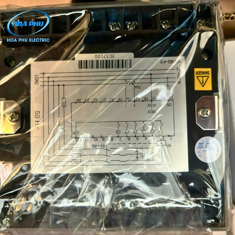 Shizuki MS-6Q-415-50: Bộ điều khiển tụ bù 6 cấp 415V - Ảnh 3