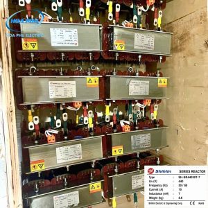 SHIHLIN SH-SR44030T-7: Cuộn kháng SH-SR 440V 7% dùng cho tụ 30kvar