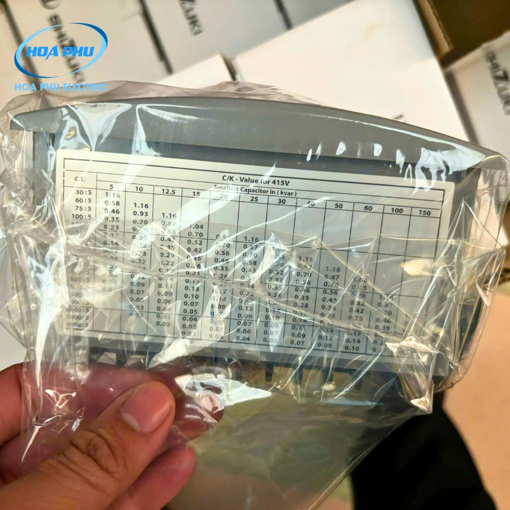 Shizuki MS-6Q-415-50: Bộ điều khiển tụ bù 6 cấp 415V - Ảnh 4