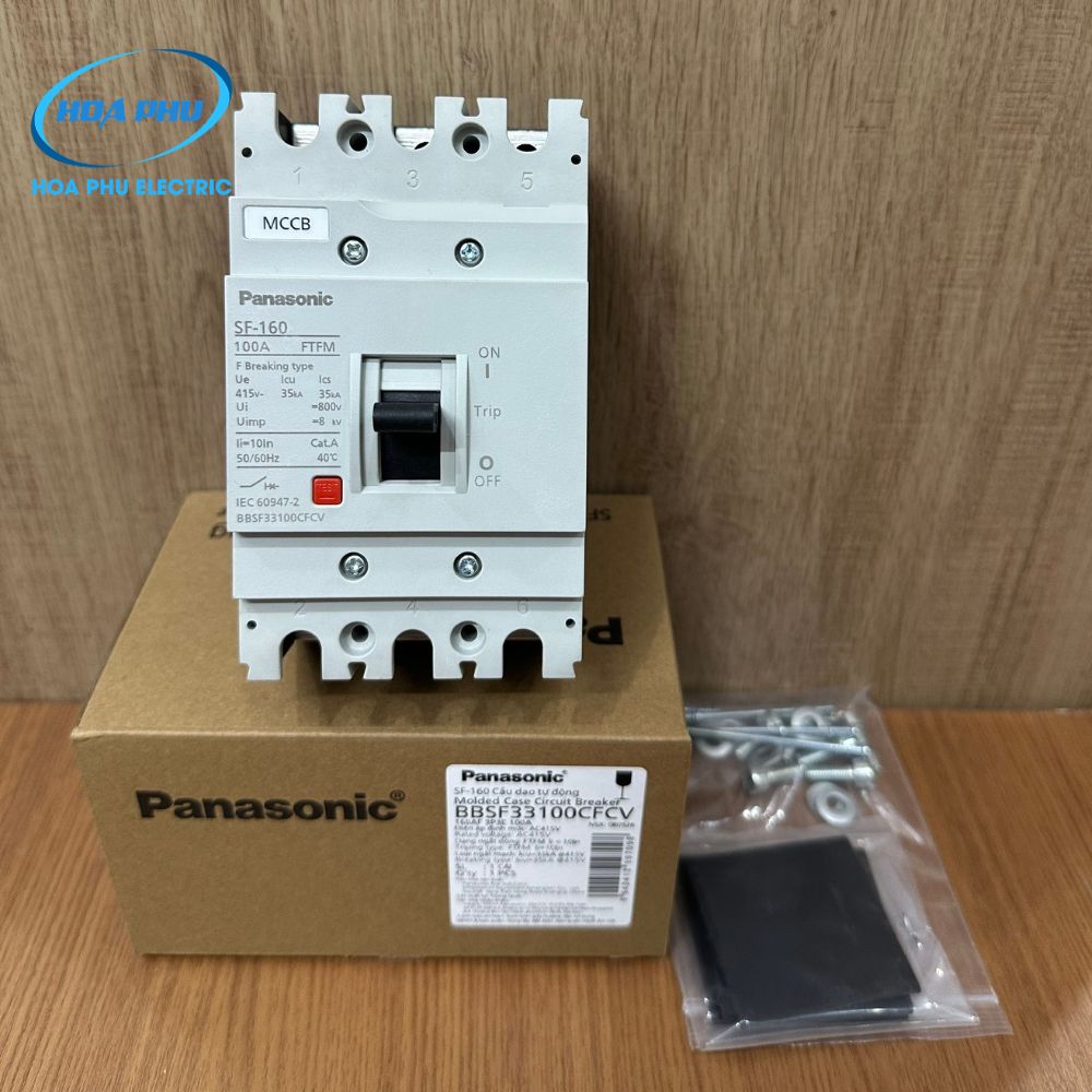 PANASONIC BBSF45400CMCV: Cầu dao MCCB 4P 400A 50kA 400AF - Ảnh 2
