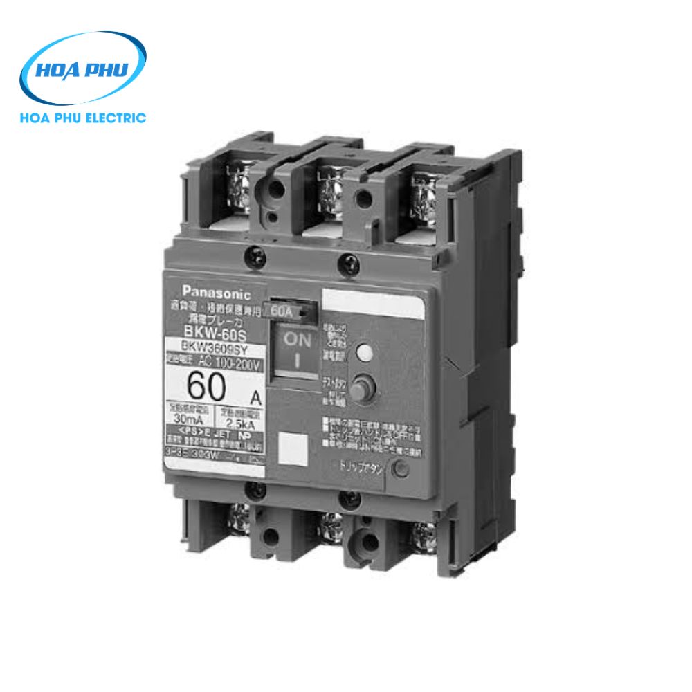 PANASONIC BBW320Y: Cầu Dao MCCB 3P 20A 2.5kA - Ảnh 2