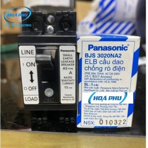 PANASONIC BJS3230NA2K: Cầu dao Chống Dòng Rò 2P 32A 30mA 2.5kA