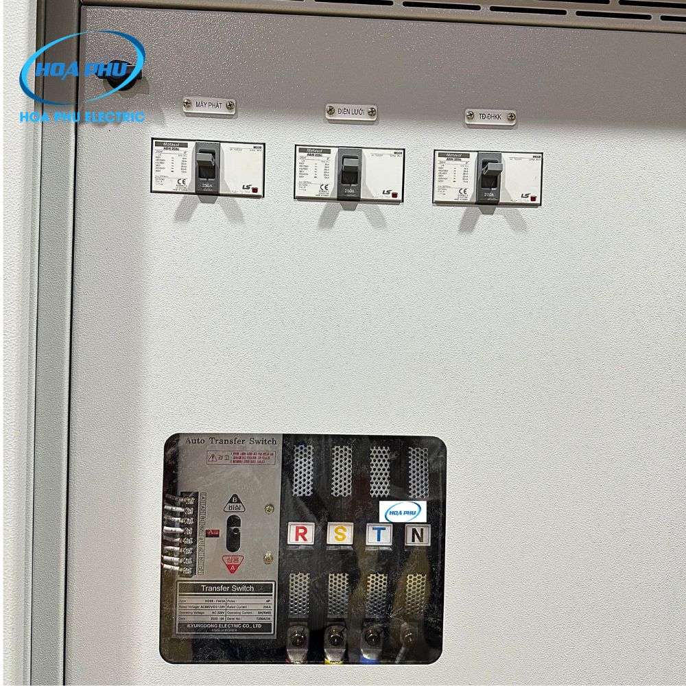 KYUNGDONG KD06-F408A: ATS 2 Vị Trí 4P 800A FRONT - Ảnh 5