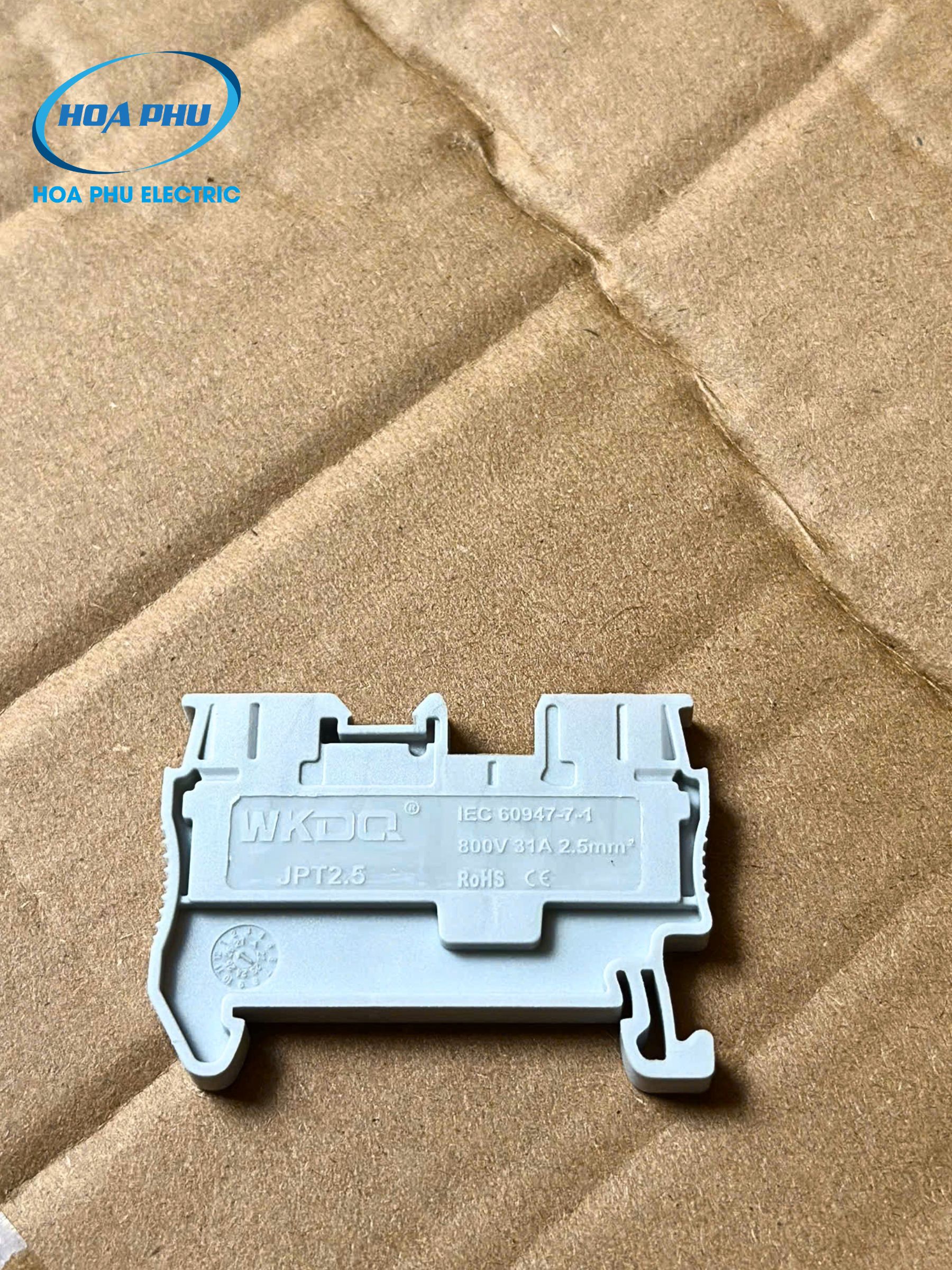 WONKE JPT 2.5: Cầu Đấu Push-in 2.5mm² 31A 800V - Ảnh 5