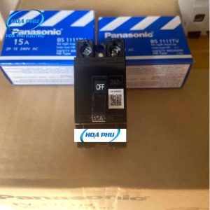 PANASONIC BS11106TV: Cầu dao an toàn 2P 6A 1kA