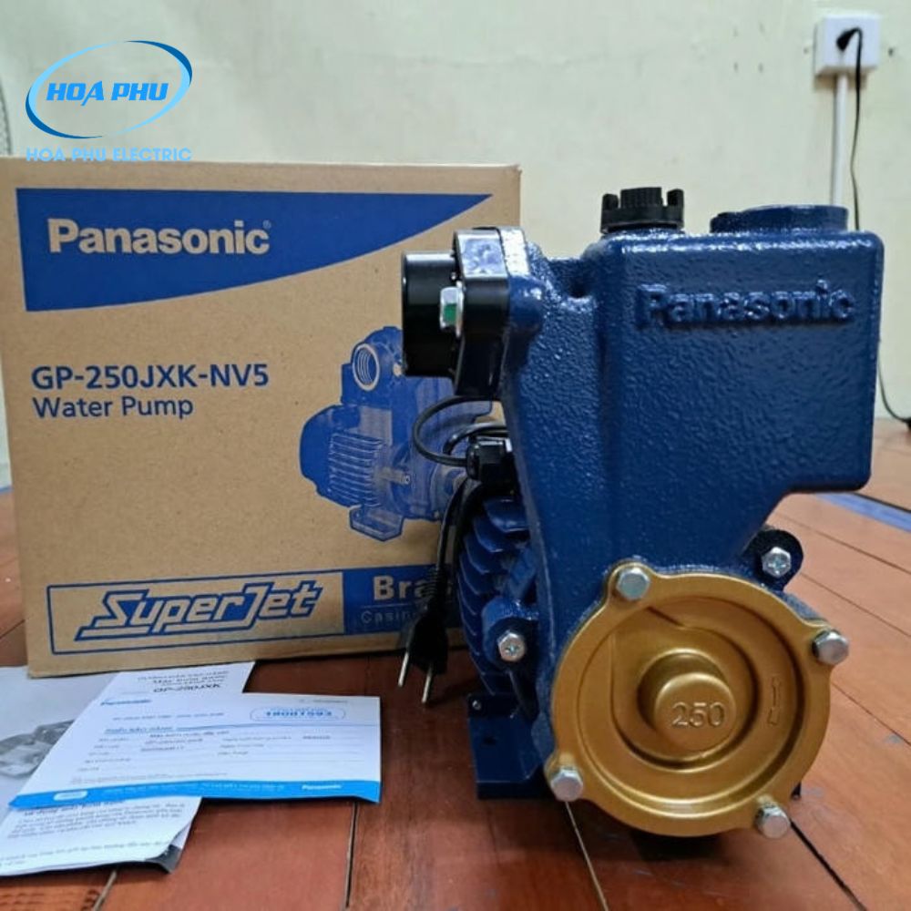 Panasonic GP-250JXK-SV5: Máy bơm đẩy cao 1P 250W - Ảnh 2