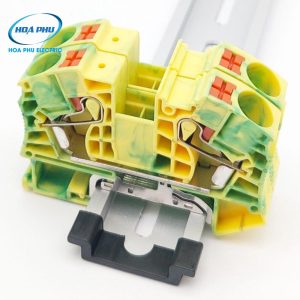 WONKE JPT 16-PE : Cầu Đấu Tiếp Địa Push-in 16mm² 76A 1000V
