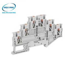 WONKE JPT 2.5-3L : Cầu Đấu Push-in 3 Tầng 2.5mm² 20A 500V