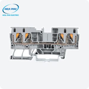 WONKE JPT 4-QU: Cầu Đấu Push-in Double 4mm² 32A 800V