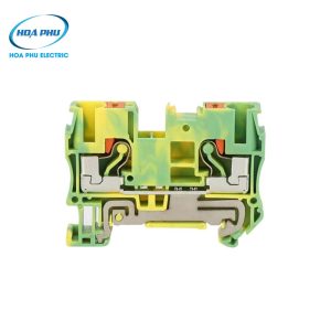 WONKE JPT 6-PE : Cầu Đấu Tiếp Địa Push-in 6mm² 41A 800V
