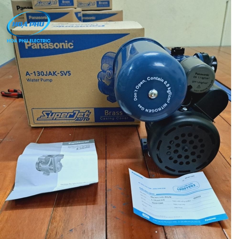 Panasonic A-130JAK: Máy bơm tăng áp tự động 1P 125W - Ảnh 2