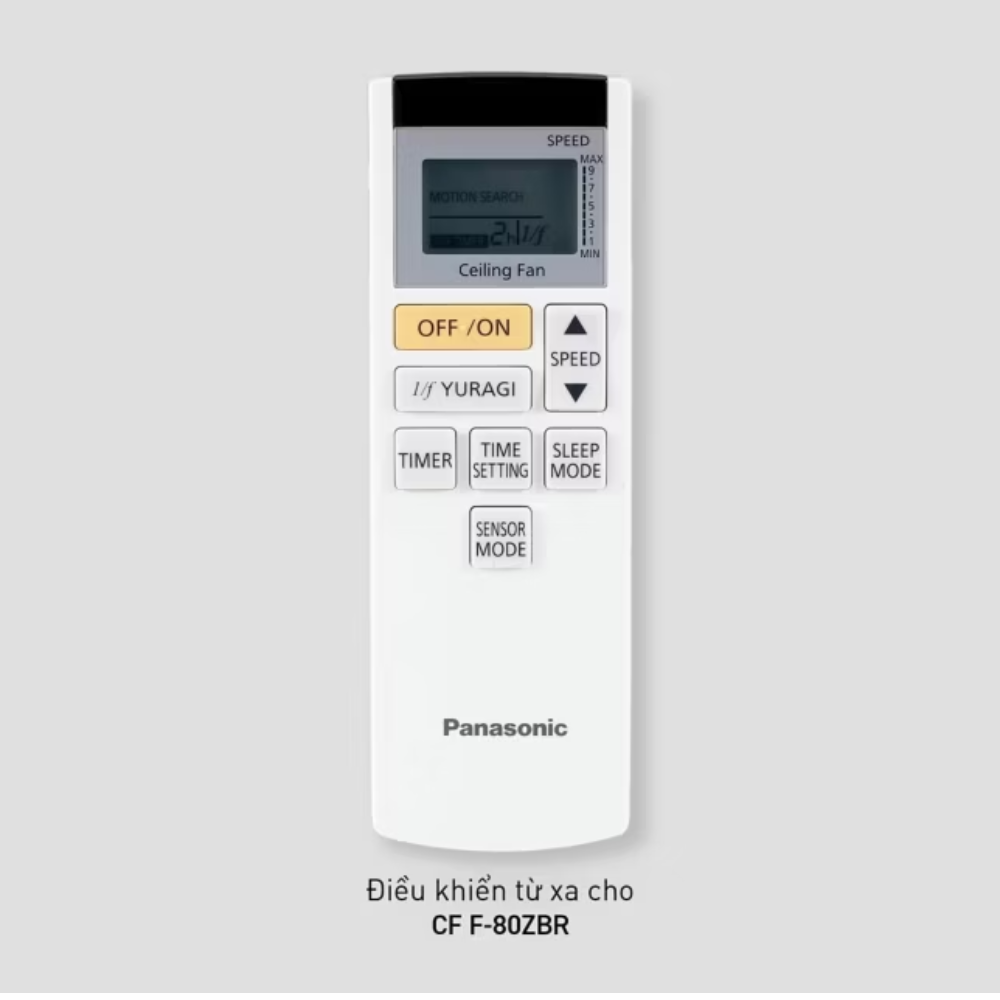 Panasonic F-80ZBR: Quạt trần 8 Cánh 200cm DC 57W - Ảnh 4