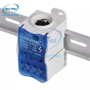 LINKWELL LK400A:Hộp Đấu Cáp 1 Pha 400A, 1 Ngõ Vào, 11 Ngõ Ra