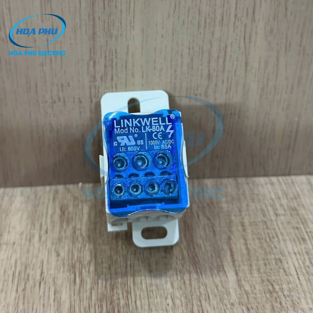 LINKWELL LK80A:Hộp Đấu Cáp 1 Pha 85A, 1 Ngõ Vào, 6 Ngõ Ra - Ảnh 8