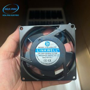 LINKWELL F2E-80S-230:Quạt Hướng Trục 230V, 15/12W, 49/59 m³/h