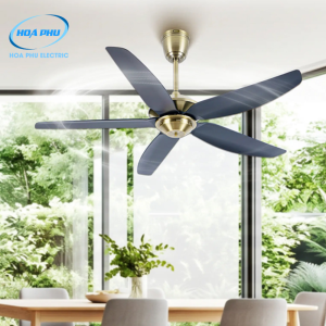 Nanoco NCFD5658K:Quạt Trần 5 Cánh DC 45W