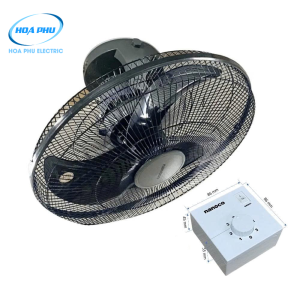 Nanoco NOF1853GR:Quạt Đảo Cơ B5 65W Màu Ghi