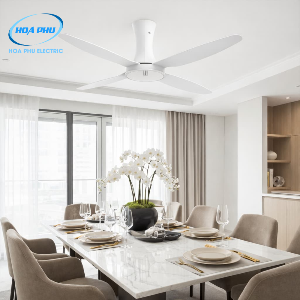 Nanoco NCF6041:Quạt Trần 4 Cánh BLDC 40W - Ảnh 3