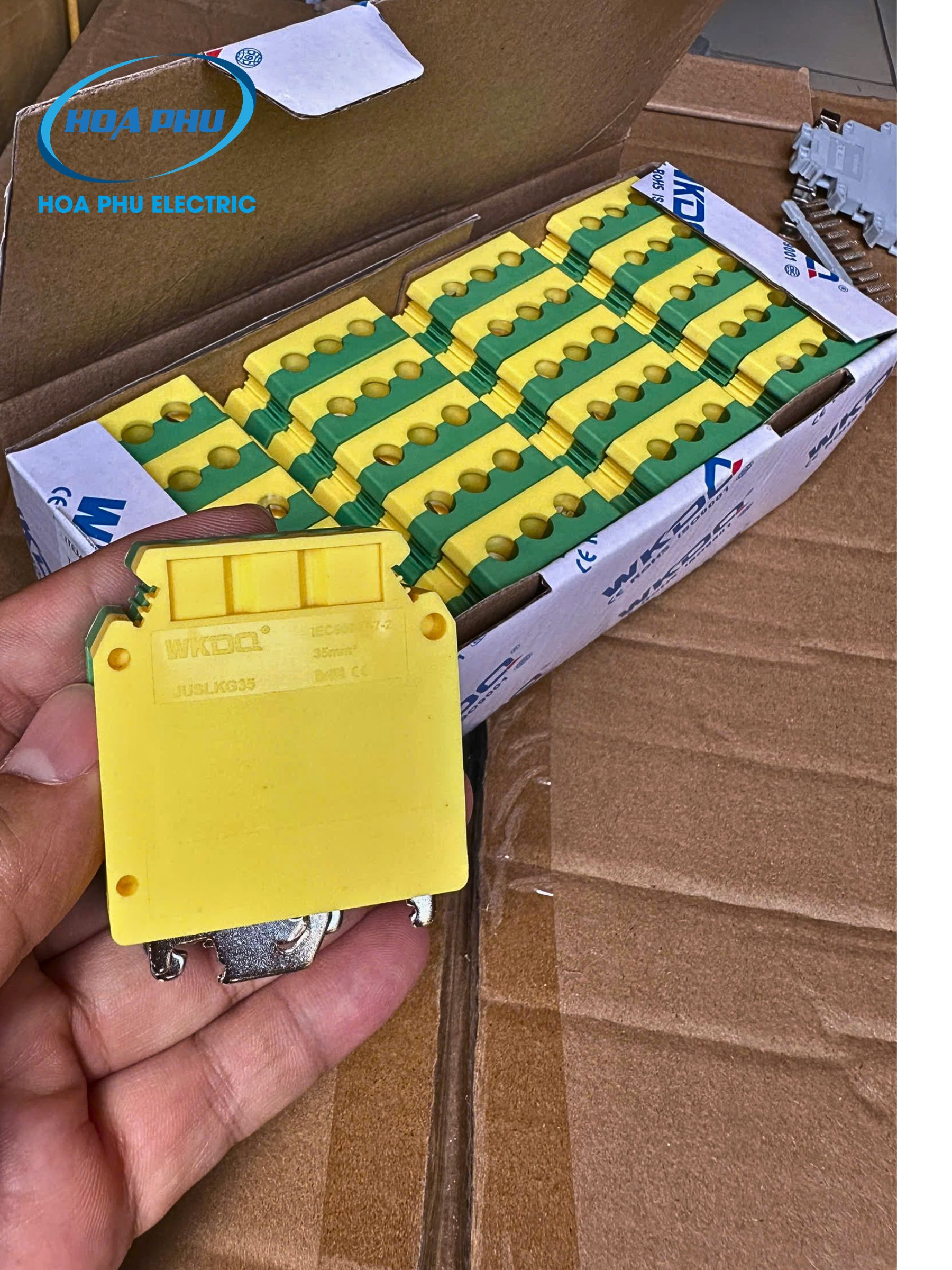 WONKE JUSLKG 35:Cầu Đấu Tiếp Địa 35mm² - Ảnh 4