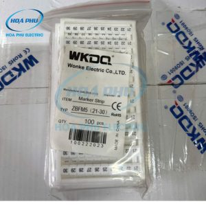 WONKE ZBFM 5:Thanh Đánh Dấu Bên Hông Terminal Block 5mm